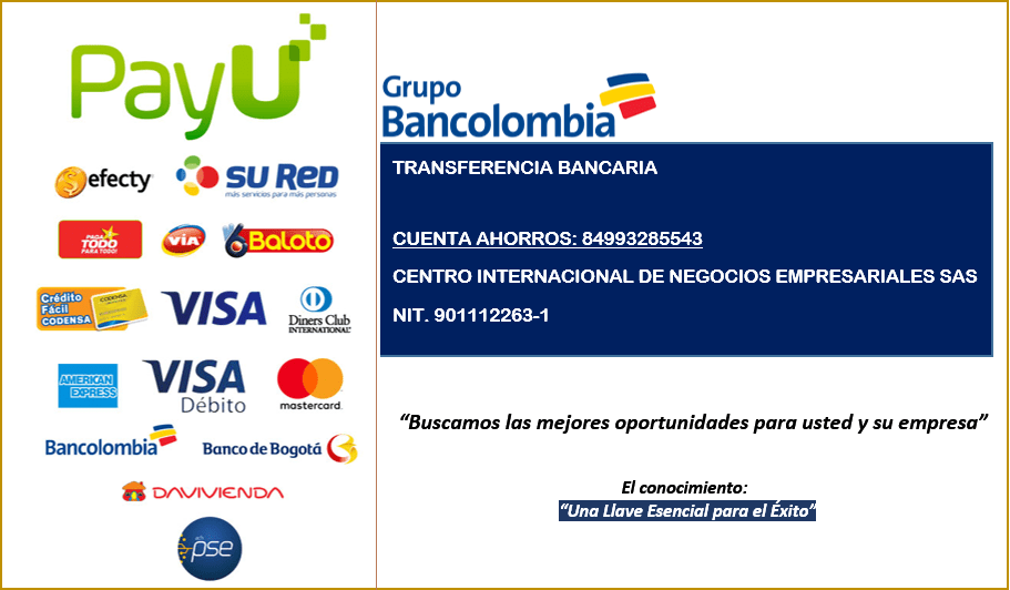 Medios de Pago CINEGEMP